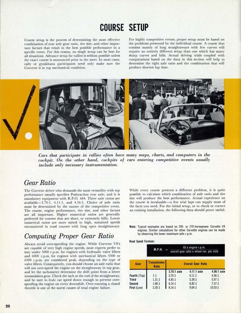 1959 Corvette Equipment Guide Page 6